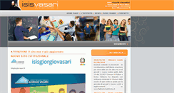 Desktop Screenshot of isisvasari.it