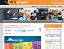 Tablet Screenshot of isisvasari.it